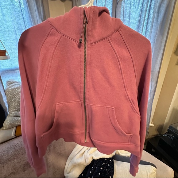 Velvet Dust Lululemon Scuba Oversized Full-Zip Hoodie M/L - Picture 1 of 4
